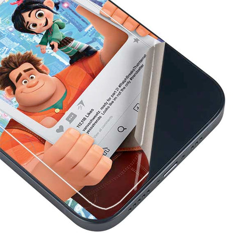 Disney Wreck-it Ralph and Vanellope Instagram Pose iPhone 14 Plus Skin