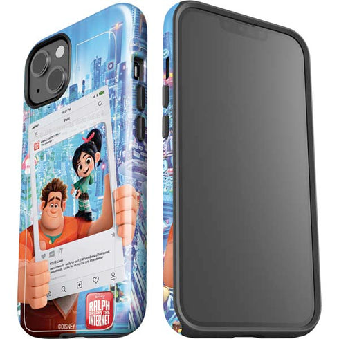 Disney Wreck-it Ralph and Vanellope Instagram Pose iPhone 15 Impact Case