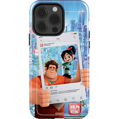 Disney Wreck-it Ralph and Vanellope Instagram Pose iPhone 15 Pro Impact Case