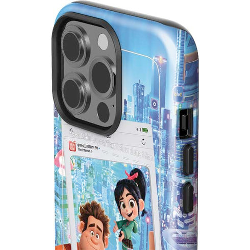 Disney Wreck-it Ralph and Vanellope Instagram Pose iPhone 15 Pro Impact Case