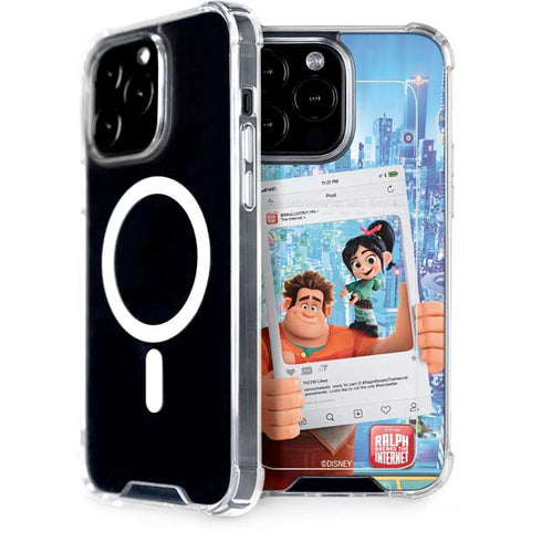 Disney Wreck-it Ralph and Vanellope Instagram Pose iPhone 15 Pro Max MagSafe Case