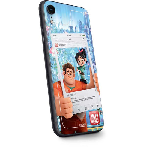 Disney Wreck-it Ralph and Vanellope Instagram Pose iPhone XR Skin