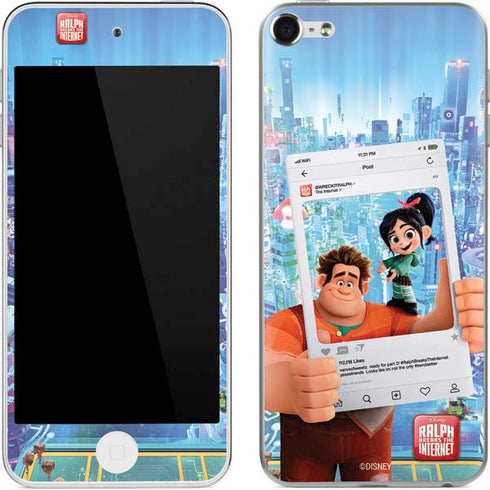 Disney Wreck-it Ralph and Vanellope Instagram Pose Apple iPod Skin
