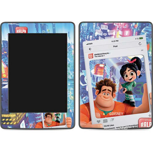 Disney Wreck-it Ralph and Vanellope Instagram Pose Amazon Kindle Skin