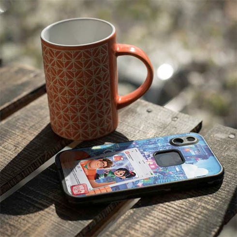 Disney Wreck-it Ralph and Vanellope Instagram Pose LifeProof Fre iPhone Skin