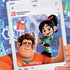 Disney Wreck-it Ralph and Vanellope Instagram Pose Moto E5 Play Skin