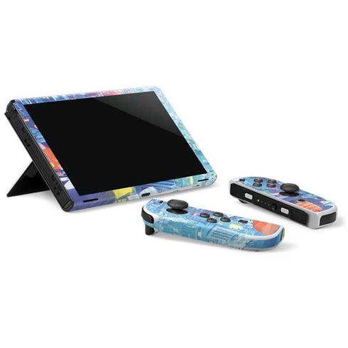 Disney Wreck-it Ralph and Vanellope Instagram Pose Nintendo Switch OLED (2021) Skin