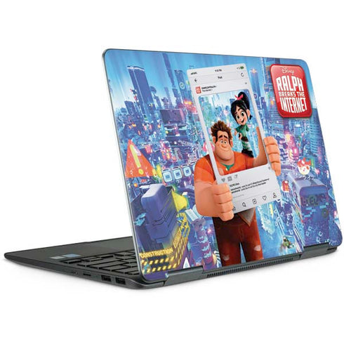 Disney Wreck-it Ralph and Vanellope Instagram Pose Notebook 9 Pro 13in (2017) Skin