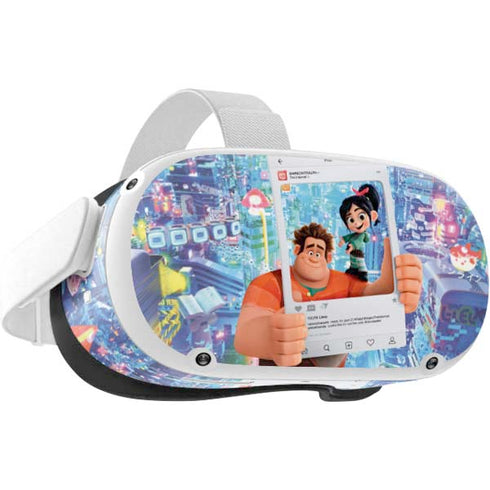 Disney Wreck-it Ralph and Vanellope Instagram Pose Oculus Quest 2 Skin