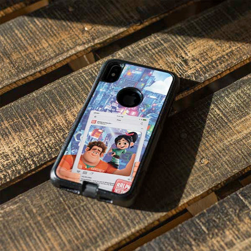 Disney Wreck-it Ralph and Vanellope Instagram Pose Otterbox Commuter iPhone Skin