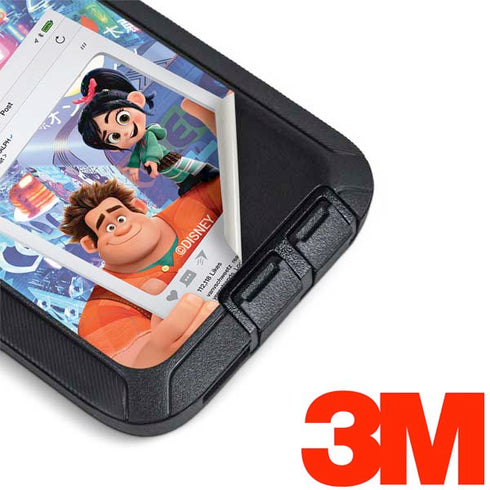 Disney Wreck-it Ralph and Vanellope Instagram Pose Otterbox Defender Galaxy Skin