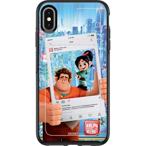 Disney Wreck-it Ralph and Vanellope Instagram Pose Otterbox Symmetry iPhone Skin