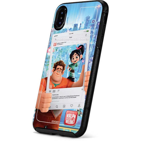 Disney Wreck-it Ralph and Vanellope Instagram Pose Otterbox Symmetry iPhone Skin