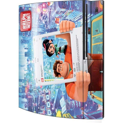 Disney Wreck-it Ralph and Vanellope Instagram Pose Playstation 3 & PS3 Skin