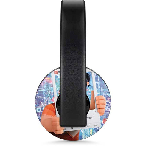 Disney Wreck-it Ralph and Vanellope Instagram Pose PlayStation 4 Gold Wireless Headset Skin