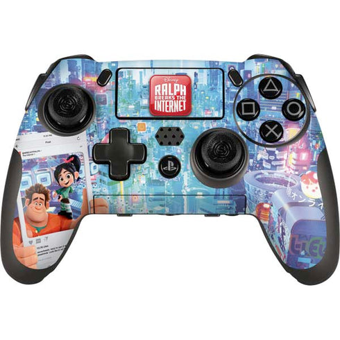 Disney Wreck-it Ralph and Vanellope Instagram Pose PlayStation Scuf Vantage 2 Controller Skin
