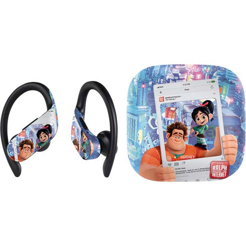 Disney Wreck-it Ralph and Vanellope Instagram Pose PowerBeats Pro Skin