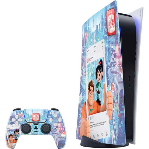 Disney Wreck-it Ralph and Vanellope Instagram Pose PS5 Digital Edition Bundle Skin