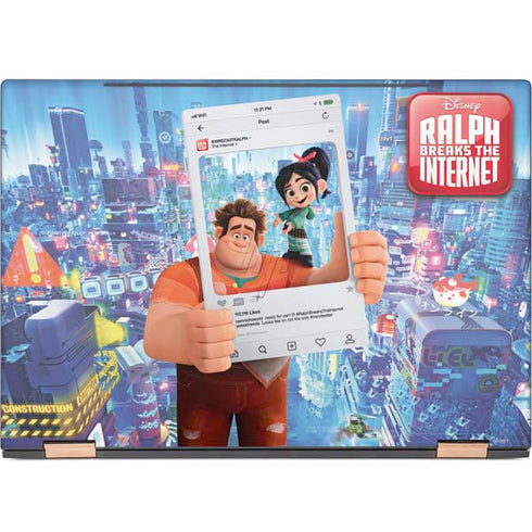 Disney Wreck-it Ralph and Vanellope Instagram Pose HP Spectre Skin