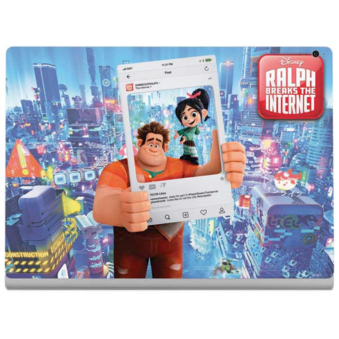Disney Wreck-it Ralph and Vanellope Instagram Pose Surface Book 2 15in Skin