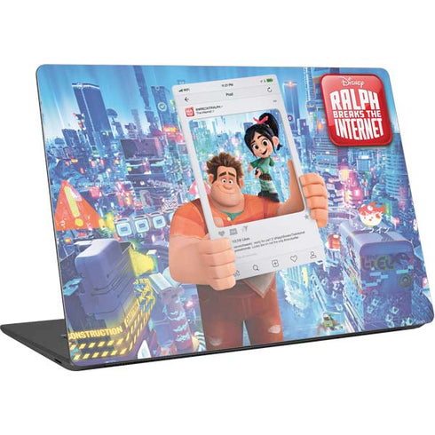 Disney Wreck-it Ralph and Vanellope Instagram Pose Surface Laptop 4 15in Skin