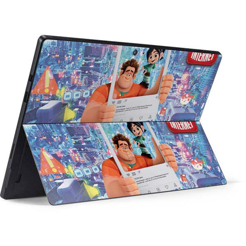 Disney Wreck-it Ralph and Vanellope Instagram Pose Surface Pro 6 Skin