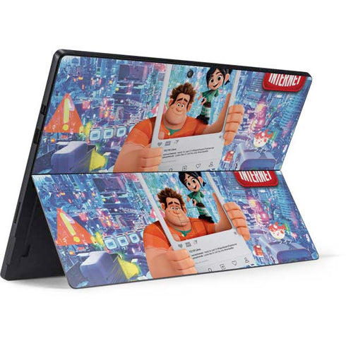 Disney Wreck-it Ralph and Vanellope Instagram Pose Surface Pro 7 Skin