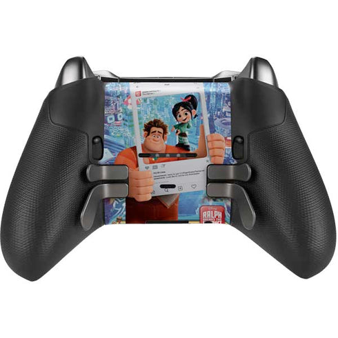 Disney Wreck-it Ralph and Vanellope Instagram Pose Xbox Elite Wireless Controller Series 2 Skin