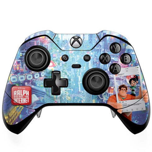 Disney Wreck-it Ralph and Vanellope Instagram Pose Xbox One Elite Controller Skin