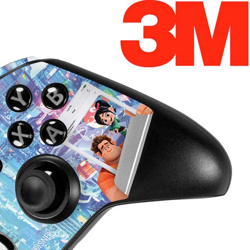 Disney Wreck-it Ralph and Vanellope Instagram Pose Xbox One Elite Controller Skin