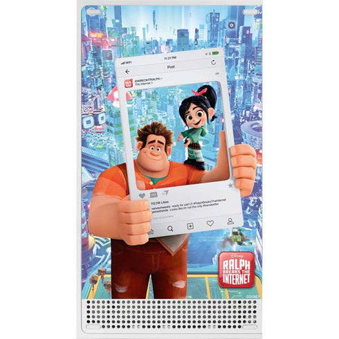 Disney Wreck-it Ralph and Vanellope Instagram Pose Xbox Series S Bundle Skin