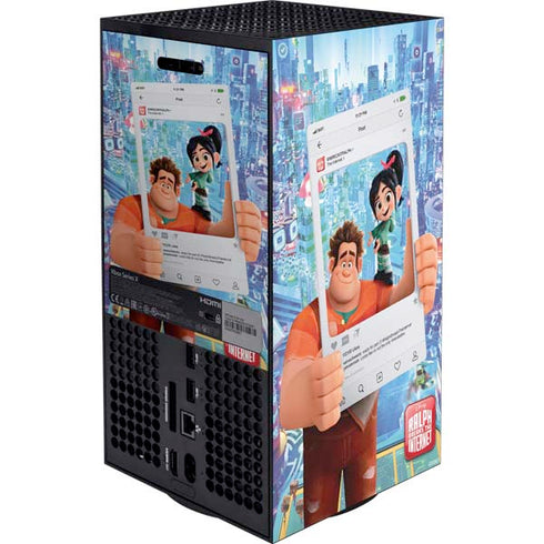 Disney Wreck-it Ralph and Vanellope Instagram Pose Xbox Series X Bundle Skin