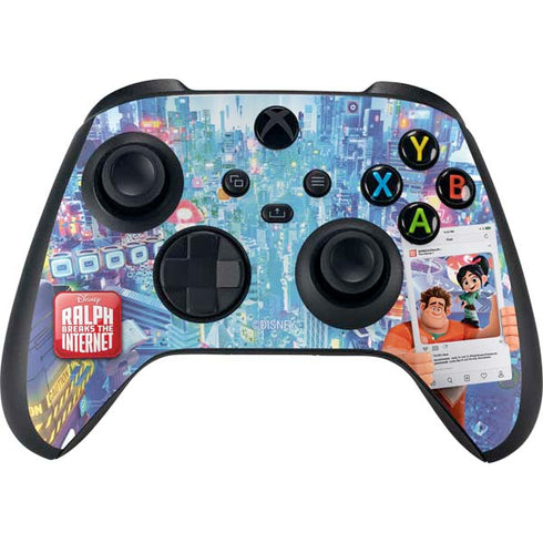 Disney Wreck-it Ralph and Vanellope Instagram Pose Xbox Series X Bundle Skin