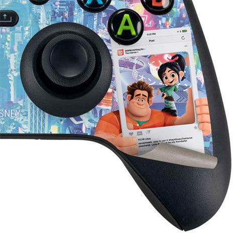 Disney Wreck-it Ralph and Vanellope Instagram Pose Xbox Series X Controller Skin