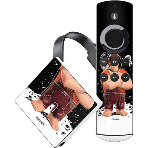 Disney Wreck-it Ralph And Vanellope Space Sketch Amazon Fire TV Skin