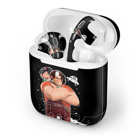 Disney Wreck-it Ralph And Vanellope Space Sketch Apple AirPods 2 Skin