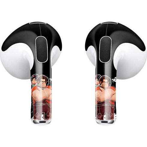 Disney Wreck-it Ralph And Vanellope Space Sketch Apple AirPods (3rd Gen 2021) Skin