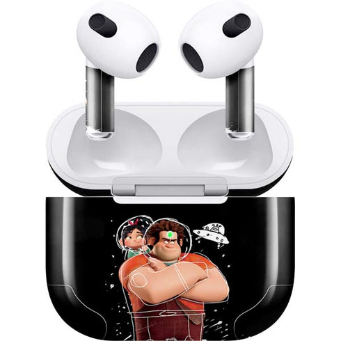 Disney Wreck-it Ralph And Vanellope Space Sketch Apple AirPods (3rd Gen 2021) Skin