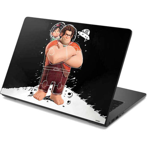 Disney Wreck-it Ralph And Vanellope Space Sketch Dell Chromebook Skin