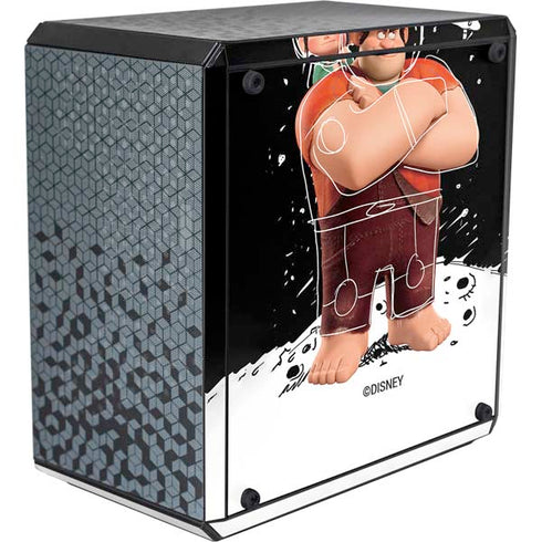 Disney Wreck-it Ralph And Vanellope Space Sketch Cooler Master MasterBox Q300L Mini Tower Skin