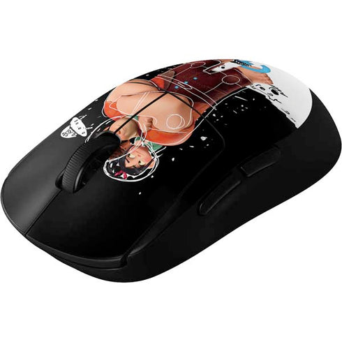 Disney Wreck-it Ralph And Vanellope Space Sketch G Pro Wireless Gaming Mouse Skin