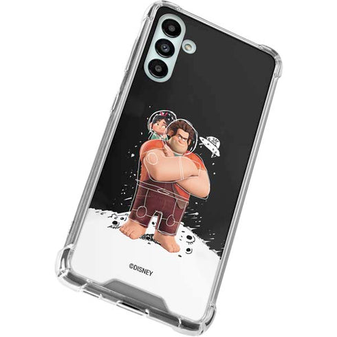 Disney Wreck-it Ralph And Vanellope Space Sketch Galaxy A13 5G Clear Case
