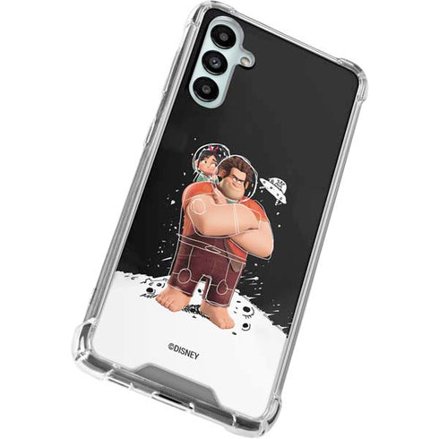 Disney Wreck-it Ralph And Vanellope Space Sketch Galaxy A14 5G Clear Case