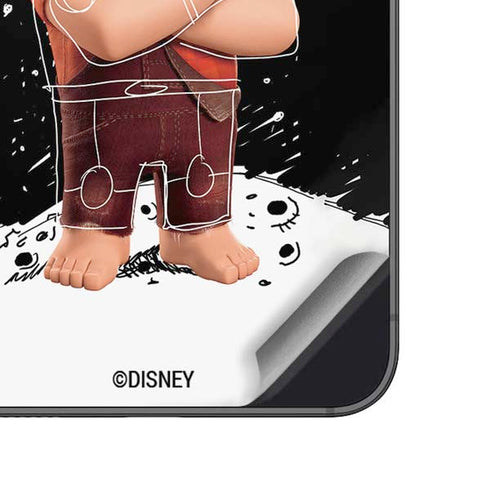 Disney Wreck-it Ralph And Vanellope Space Sketch Galaxy A14 5G Skin