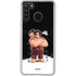 Disney Wreck-it Ralph And Vanellope Space Sketch Galaxy A21 Clear Case