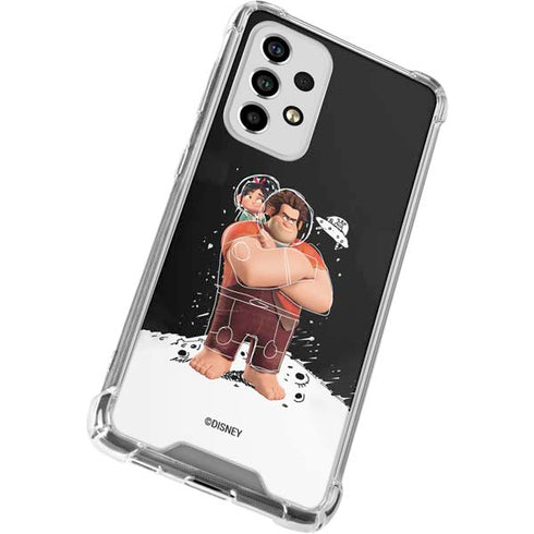 Disney Wreck-it Ralph And Vanellope Space Sketch Galaxy A33 5G Clear Case
