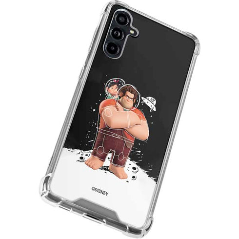 Disney Wreck-it Ralph And Vanellope Space Sketch Galaxy A54 5G Clear Case