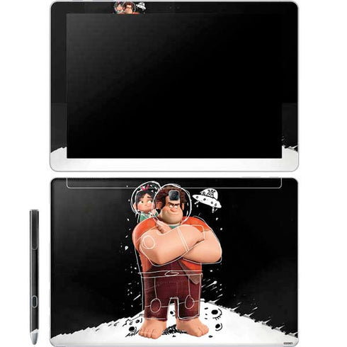 Disney Wreck-it Ralph And Vanellope Space Sketch Galaxy Book 12in Skin