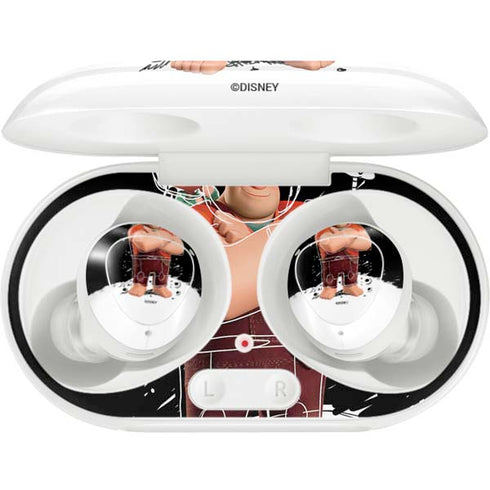 Disney Wreck-it Ralph And Vanellope Space Sketch Galaxy Buds Plus Skin