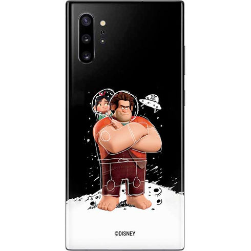 Disney Wreck-it Ralph And Vanellope Space Sketch Galaxy Note 10 Plus Skin